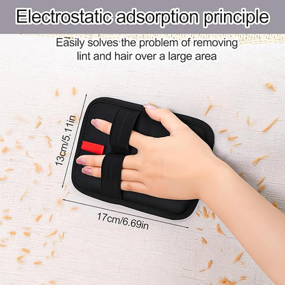 3 Pcs Pet Hair Remover Gloves Reusable Electrostatic Cat Dog Hair Remover Glove Pet Hair Removal Tool for Couch Furniture Curtain Carpet