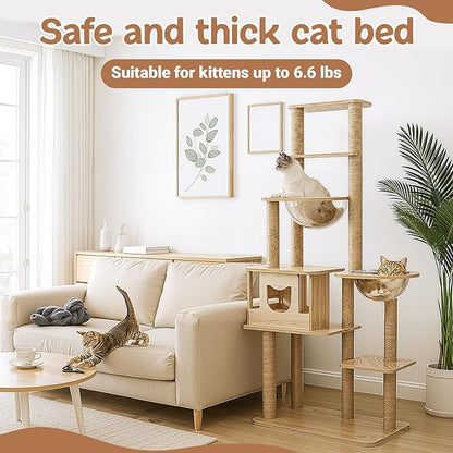 6 Pcs Acrylic Dome Cat Bubble, 11.8 Inch Space Transparent Capsule Cover Clear Plastic Dome Bed Replacement for Cat Tree/Window Perch, DIY Nest Accessories for Hammock Catching Tree Shelves Peek