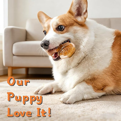 Scented Puppy Teething Toys: Natural Puppies Chew Toys to Clean Teeth or Relieve Boredom - Birthday Gift Chew Toys for Dogs (Puppy 5-25lbs, Old Hand)