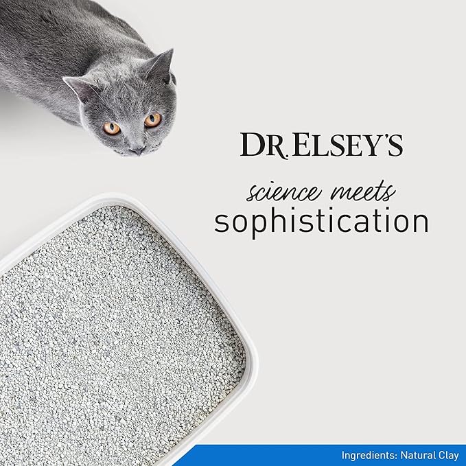 Dr. Elsey's Ultra Unscented Clumping Clay Cat Litter 18 lb Bag