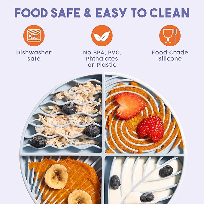 Awoo Paradise Silicone Dog & Cat Lick Mat & Slow Feeder with Suction Cups, Non-Slip, Dishwasher Safe, Extend Mealtime, Reduce Anxiety (Almond)