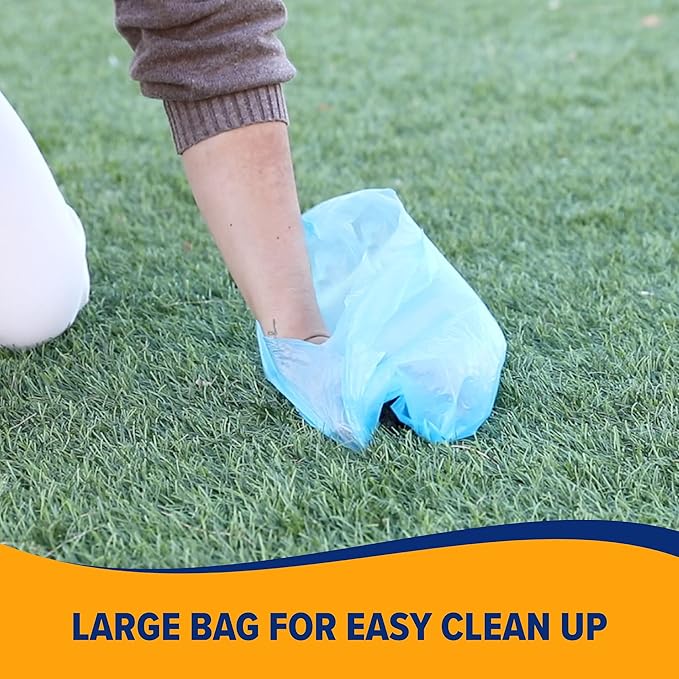 Arm & Hammer Easy-Tear Disposable Dog And Cat Waste Bags With Activated Baking Soda, 180 Dog Poop Bags, 9 x 14 Inches, (Pack of 2)