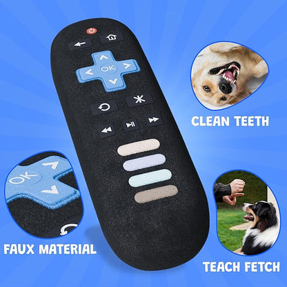 Remote Control Parody Dog Toy – Funny Crinkle & Squeaky Dog Toys for Interactive Play and Training – Durable, Easy to Clean, Birthday Gifts for Small, Medium and Large Dogs