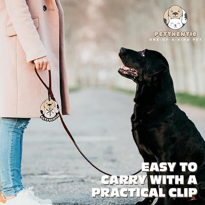 PETTHENTIC Biodegradable Dog Poop Bags with Leash Holder & Dispenser, 240 Count - Lavender Scented, Extra Thick Leak-Proof Cornstarch Waste Bags for Dogs, 16 Rolls, Eco-Friendly Compostable