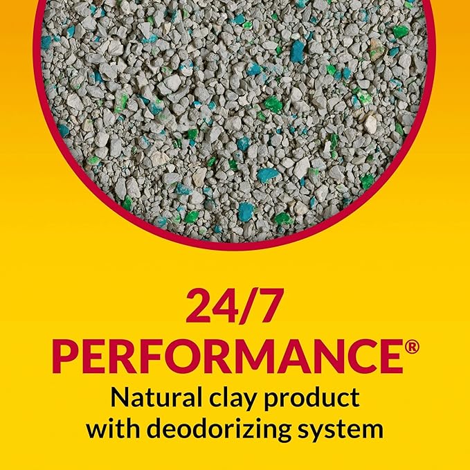 Clumping Cat Litter Odor Control, 24/7 Performance Multi Cat Litter - 30 lb. Bag