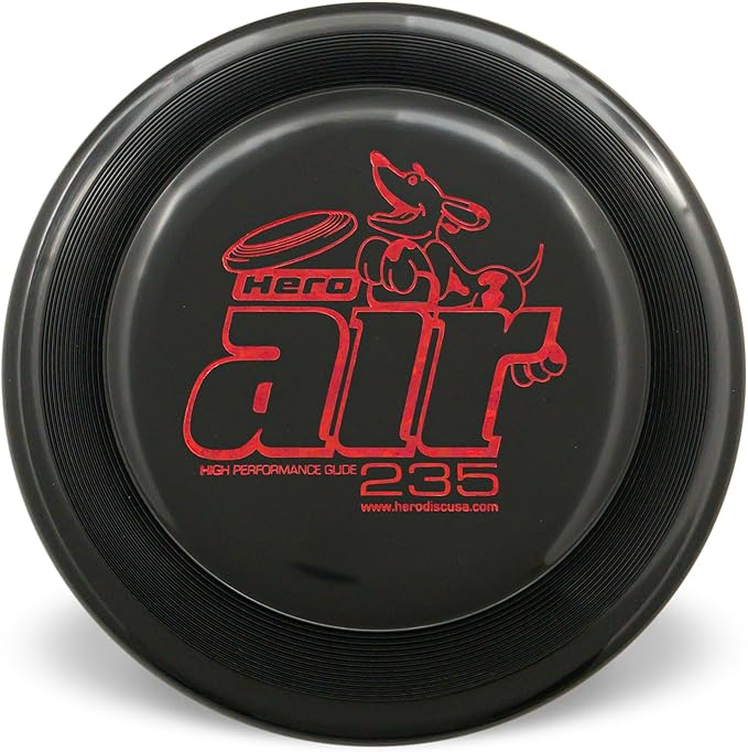 Hero Air 235 Flying Dog Sport Disc (Black)