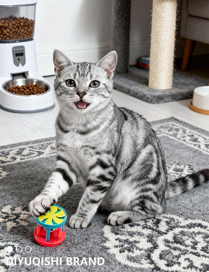 26 Pcs Cat Ball Toys Set for Indoor Cats, Bored Kitten Interactive Bell Balls & Shiny Fluffy Spheres (1.5'' - 2.1'')