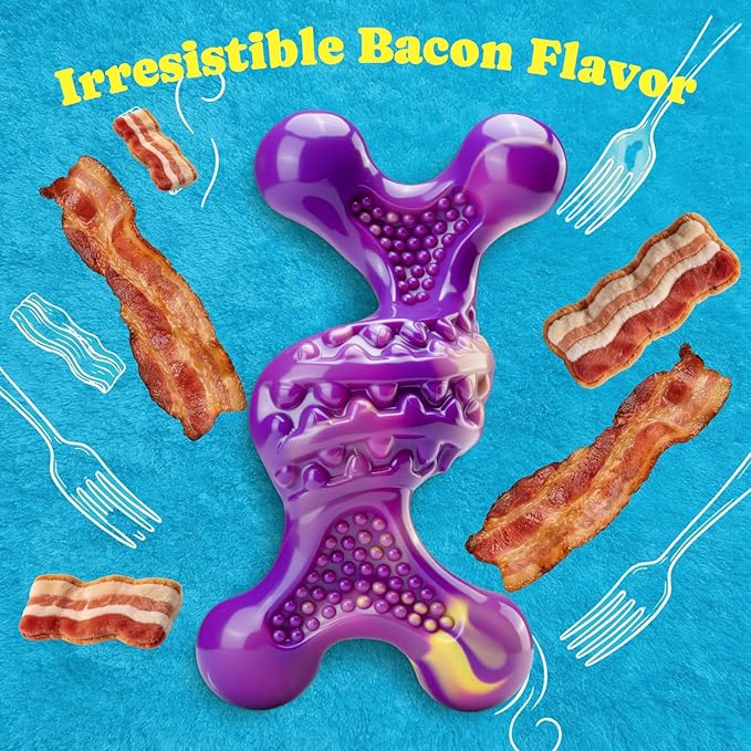 Dog Toys for Aggressive Chewers: Larger Size, Weighing 400g, 2 Pack Tough Dog Toy for Medium & Large Dogs Weighing 30-110 lbs, Indestructible Dog Chew Toys
