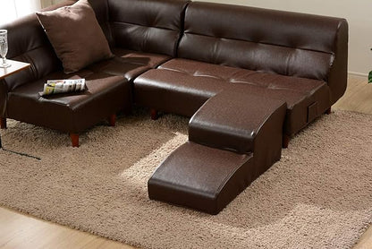 Cellutane Dog Step, 2 Tiers, PVC Red