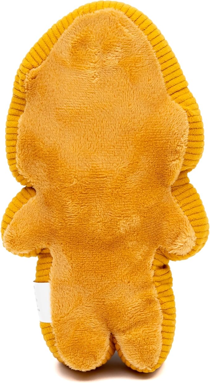 Star Wars Squeaky Plush Dog Toy for Large, Medium & Small Dogs, Holiday Mandalorian Santa Cookie Replica