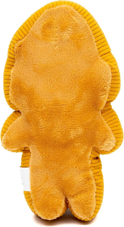 Star Wars Squeaky Plush Dog Toy for Large, Medium & Small Dogs, Holiday Mandalorian Santa Cookie Replica