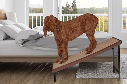Pet Gear Free Standing Pet Ramp for Cats and Dogs, No Assembly Required, Easy Fold for Storage or Travel, Portable, Available in 6 Models