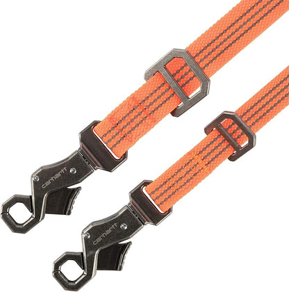 Carhartt Pet Durable Nylon Webbing Leashes for Dogs, Reflective Stitching for Visibility, Hunter Orange (Nylon Webbing), Small