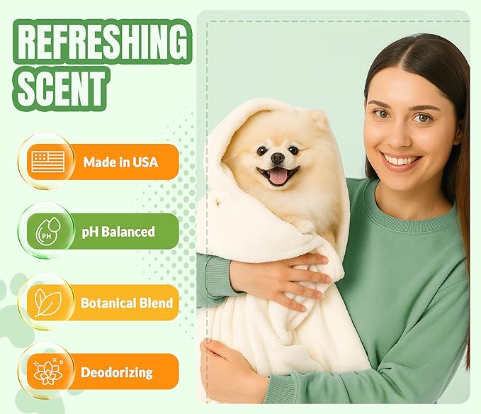 ALFIE'S CHOICE Dog Shampoo for Smelly Dogs | Fresh & Clean Shampoo and Conditioner Set | 16 fl oz Each | Lavender & Rosemary Deodorizing Wash | Odor Control for All Breeds | Made in USA