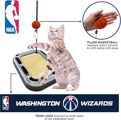 Washington Wizards Basketball Cat Scratcher Toy