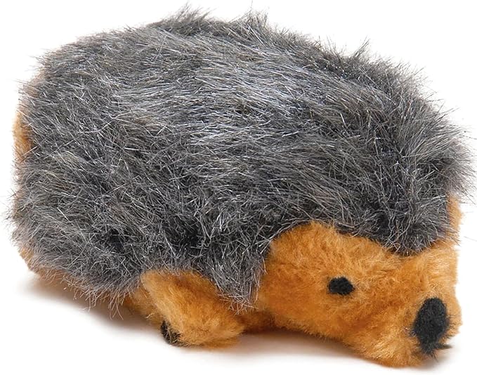 Jeffers Pet Plush Dog Toy with Squeaker, Hedgehog 4" - Cute, Soft Squeaker & Grunting Plush for Small to Medium Dogs, Interactive Play, Cuddle Toy, Perfect, Stocking Stuffer