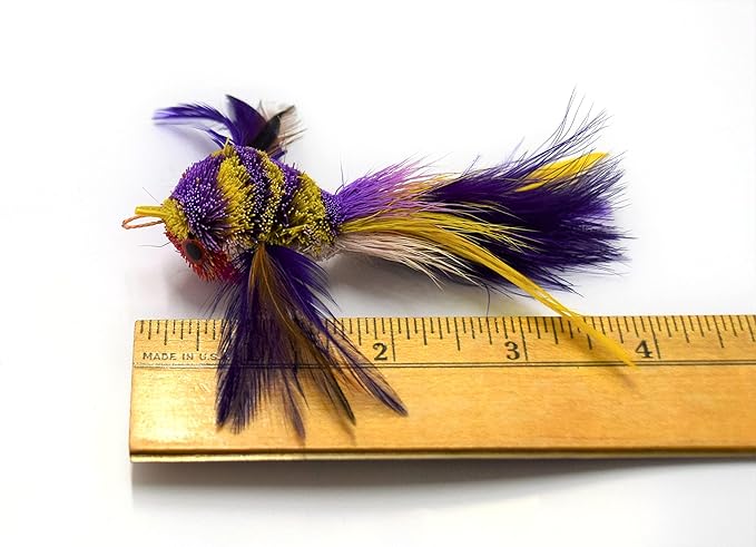 Litterboy Pets Critter Pack Combo Birds of a Feather- Cat Mouse Toy Accessory Fits Popular Wand Toys, brown