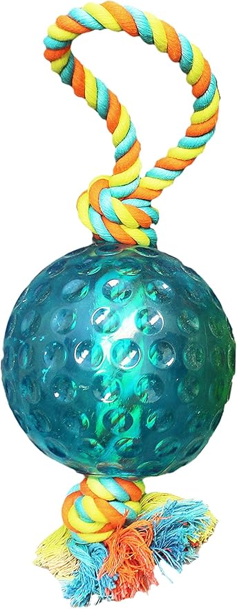 Boss Pet Chomper TPR Ball Rope Tug
