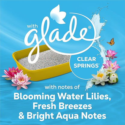 Purina Tidy Cats Clumping Multi Cat Litter, Glade Clear Springs - 38 lb. Box