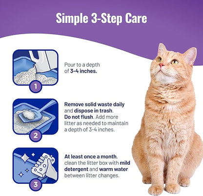 Cat's Pride Max Power: UltraClean Low Tracking Multi-Cat Clumping Litter - Keeps Paws & Home Clean - Up to 10 Days of Powerful Odor Control - 99% Dust Free - Fresh Scent, 15 Pounds