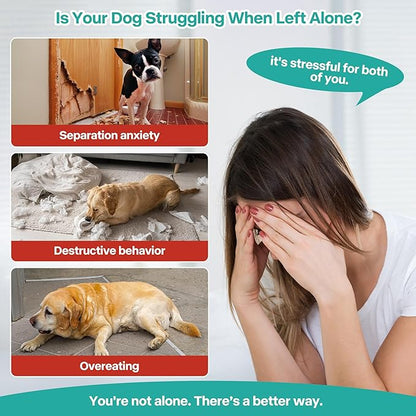2 in 1 Lick Mat for Crate Training, Dog Slow Feeder Anxiety Relief Enrichment Pad with Suction Cups, Dishwasher Safe, BPA-Free Silicone for Small & Medium Dogs, 1 Pack