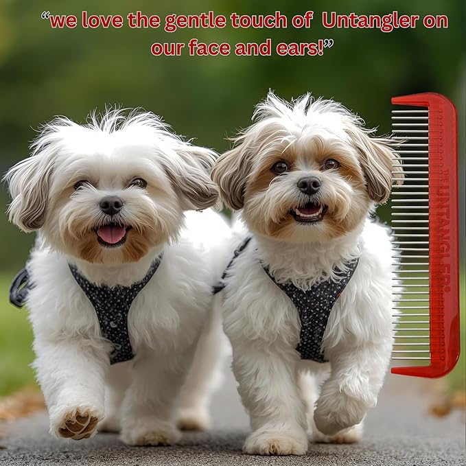 Pet Comb (5", Ferrari Red)