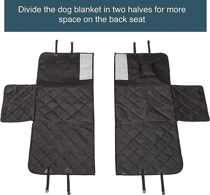 Car Boot Cover | Car Seat Covers for Dogs - Dog Seat Cover Car Boot Protection for Every Car Anti-Slip Lamination – Solid Dog Cover with Side Protection (65'' x 56'' x 20'') - Dog Travel Accessories