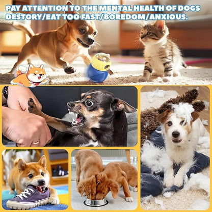 Interactive Dog Toys to Keep Them Busy, Treat Dispensing Slow Feeding Dog Enrichment Toys for Small Dog
