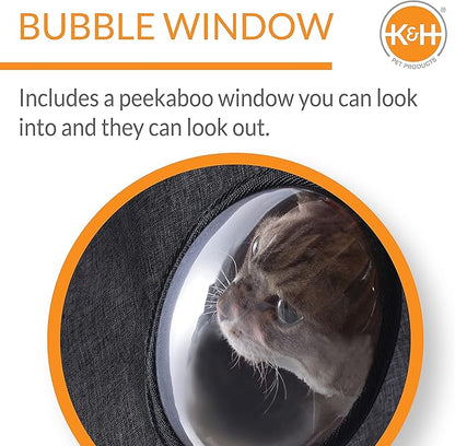 K&H Pet Products Universal Mount Kitty Sill Hooded Fleece 14 X 24 Inches