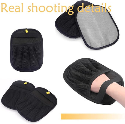 Mira's Pocket Static Pet Hair Remover Glove for Furniture - Conquer Couch, Carpet & Bedding Fur