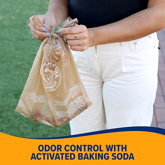 Arm & Hammer Heavy Duty Pet Waste Bags for Swivel Bin & Rake Dog Pooper Scooper,Refill Bags (Packaging May Vary),(Pack of 40)