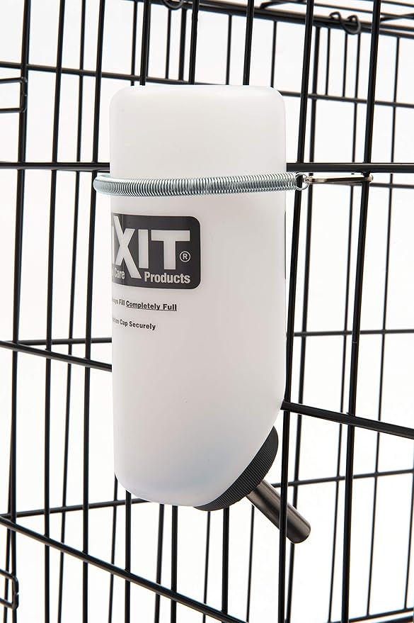 Lixit® Wide Mouth Water Bottles for Small Dogs (White, 16 Ounce)