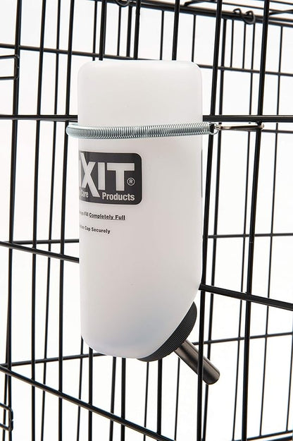 Lixit® Wide Mouth Water Bottles for Small Dogs (White, 16 Ounce)