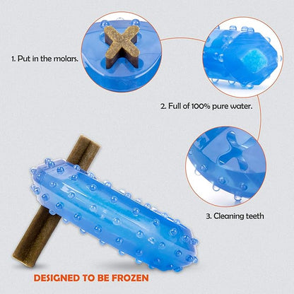 Pet Products Arctic Freeze Fetch Food Cooling Teether Upgraded Chew Toy