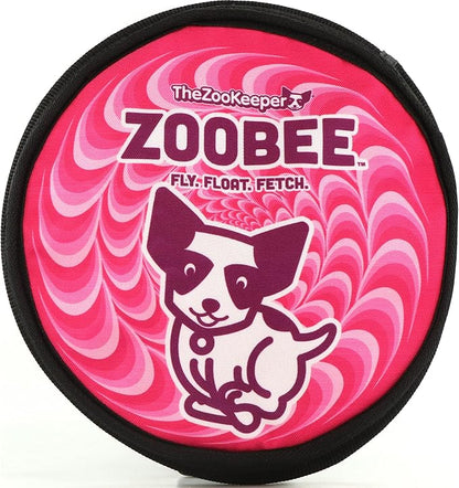 ZooBee Flying Disc Dog Toy – Dog Vision Friendly Colors – Soft & Durable Toss Disc for Indoor & Outdoor Play, Water Fetch & Pool Fun – Safe on Teeth – Floating Dog Toy – Lightweight & Easy to Throw