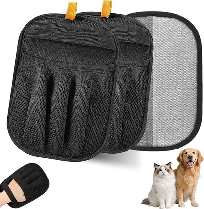 Pet Hair Remover Glove, Pet Hair Remover for Laundry, ReusableElectrostatic Dog Cat Hair Removal Gloves for Furniture