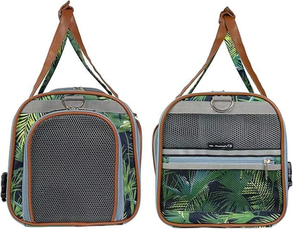 Mr. Peanut's Gold Series Standard Size Expandable Pet Carrier (Tropical)