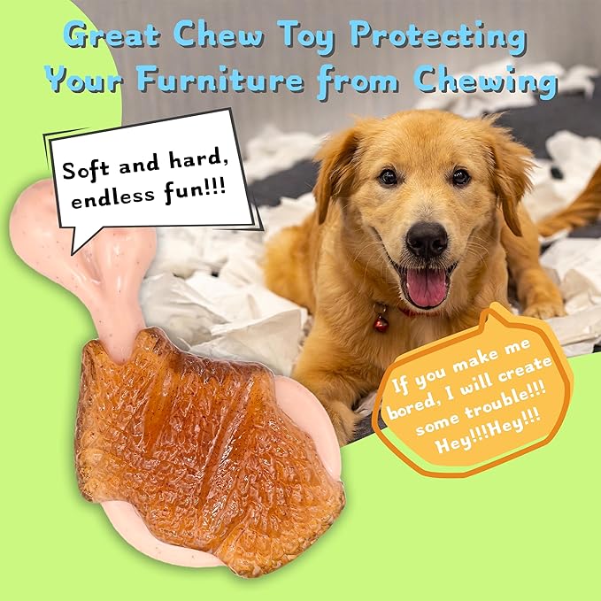 Scented Puppy Teething Toys: Natural Puppies Chew Toys to Clean Teeth or Relieve Boredom - Birthday Gift Chew Toys for Dogs (Puppy 5-25lbs, Beginner)