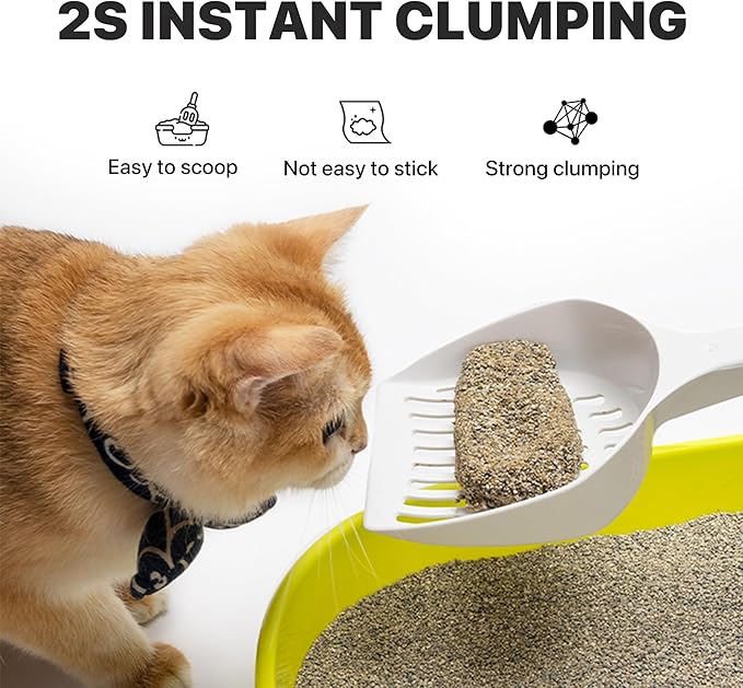 Neakasa Mineral Cat Litter 17.6 lbs / 8 kg for M1 Open-Top Self-Cleaning Cat Litter Box