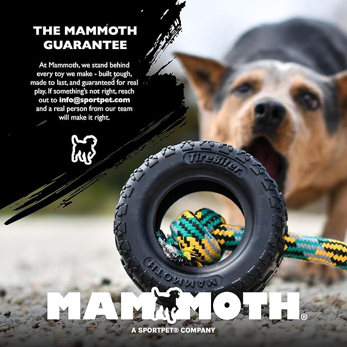 Chew King by Mammoth Premium Treat Dispensing Dog Toy, Durable Natural Rubber Chew Toy, Safety Air Vent, Interactive Enrichment Toy for Aggressive Chewers, XXL - Teal