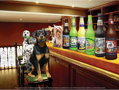 Wine Bottles - Dog Toy - 100% Vinyl. Made Durable & Strong. Novelty Play Toy. Many Bottles to Choose from and They Floats (Kennel Relaxin, Single)