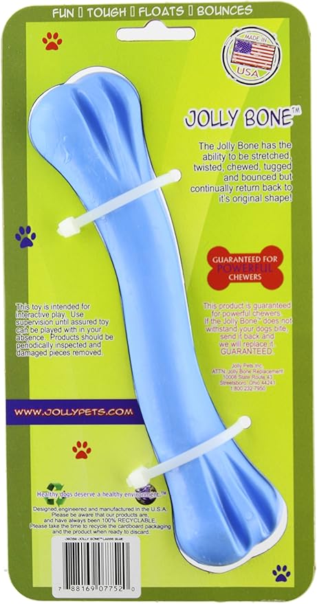 Jolly Pets Jolly Bone, Medium/Blue