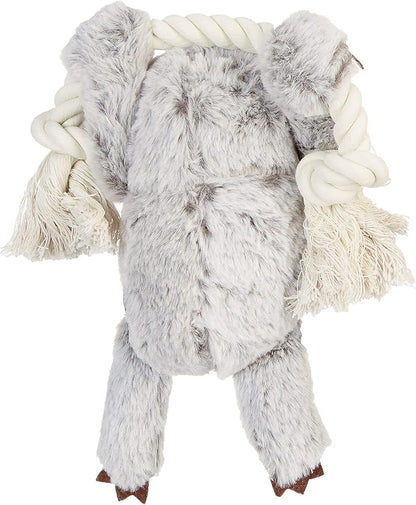 Fringe Studio Dog Toy, Girlie Sloth On A Rope Plsh Pet Toy (289372), 1 Count (Pack of 1)