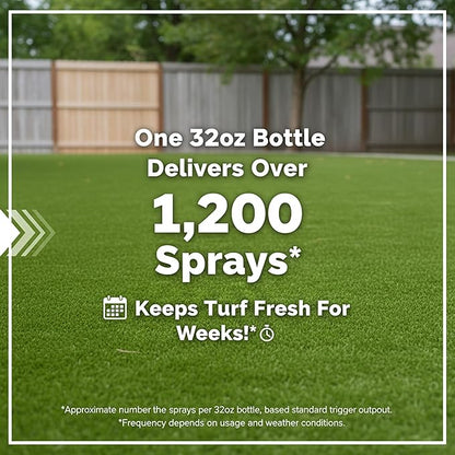 Paws and Play Turf Cleaner for Pet Urine Outdoor and Indoor | Artificial Grass Dog Urine Cleaner That Cleans and Deodorizes Pet Waste on Fake Grass For Dogs - 32 Fl Oz (Single)