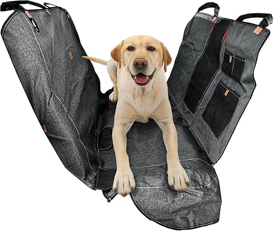 URBANTRANSIT Pet Seat Cover for Your Back Seat and Durable Dog Car Hammock, Protects Your Car's Interior from Pets, Children & Spills - Measures 53" X 41.5" to Fit Most Vehicles