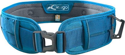 Kurgo RSG Active Utility Belt - Adjustable Adventure Dog Belt - MOLLE-Compatible - Reflective Trim - Lightweight, Comfortable Fit - Hands-Free