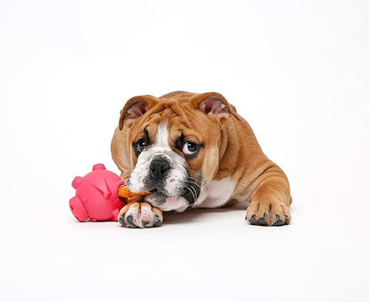 Hartz Tuff Stuff Treat Hogging Piglet Dog Toy Treat Dispenser for Dogs, 1 Count