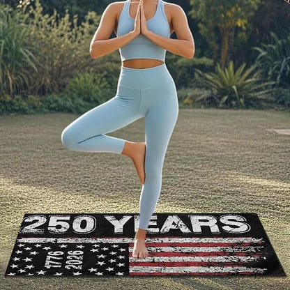 SEANATIVE 250 Years USA Car Accessories Sweat Towel Seat Cover Protectors Patriotic Cushion Covers Universal Fit for Car Truck SUV Seat for Dog & Kid Workout Outdoor or Sport Activities