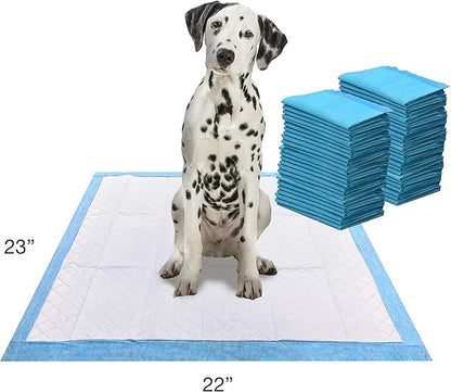 Four Paws Wee-Wee Ultimate Attractant Dog Pee Pads for Instinctive Training, Leak-Proof Floor Protection Dog & Puppy Quilted Potty Training Pads, Grass Scent, 22" x 23" (50 Count)