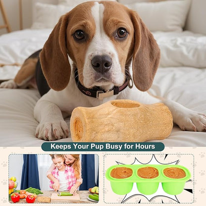 Interactive Dog Toys for Aggressive Chewers Indestructible Dogs Toy for Large/Medium Breed,Frozen Dog Treat Holder to do Keep Them Busy to Reduces Anxiety